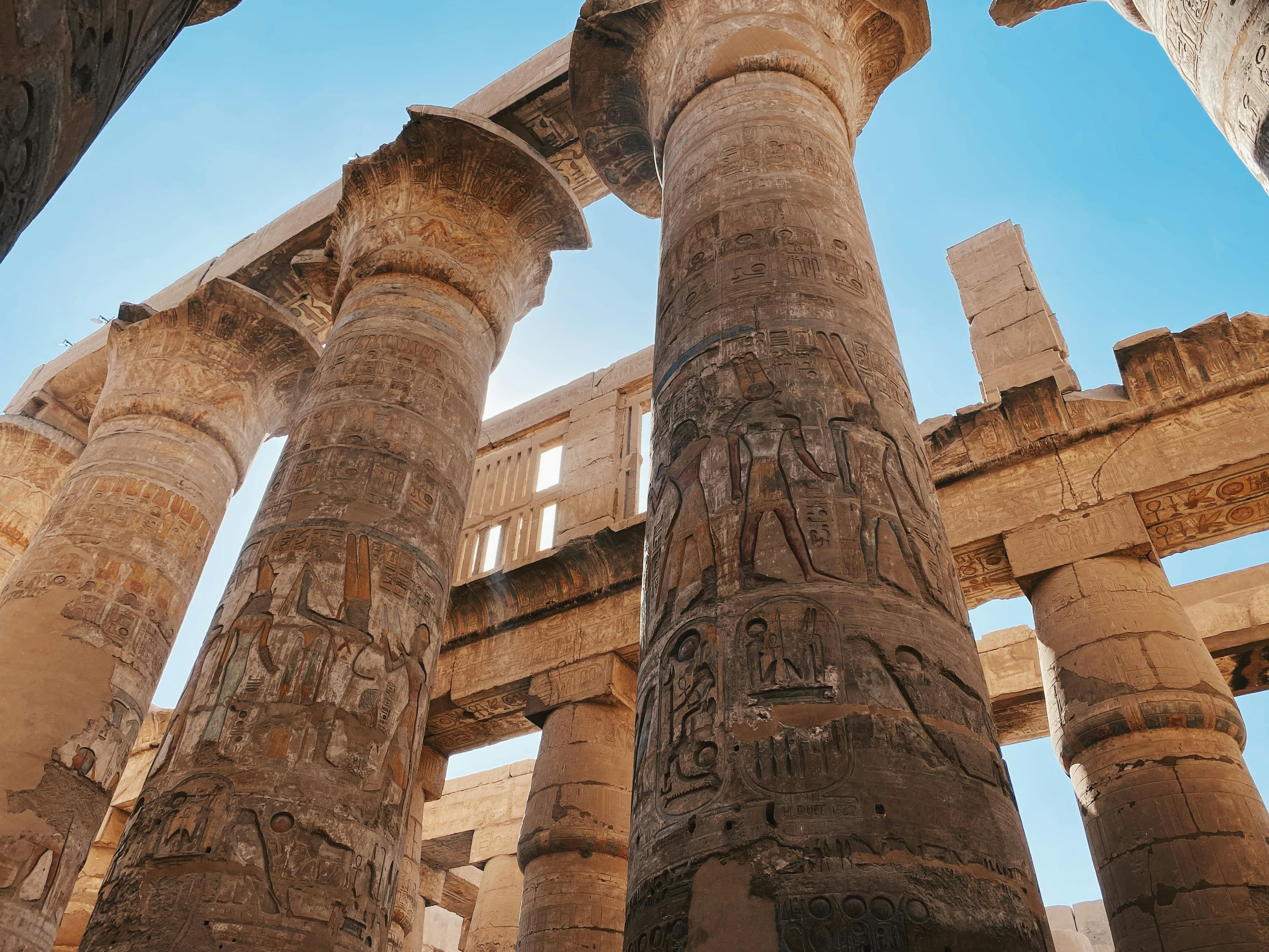Great Hypostyle Hall at Karnak Temple